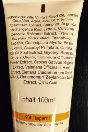Swedish Bitter Cream Ingredients List